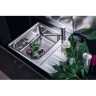 Мойка OMOIKIRI SAGAMI 63-IN-L нерж.сталь/нержавеющая сталь 4993448