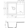 Мойка OMOIKIRI SAKAIME 68-CH 4993235