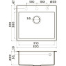 Мойка OMOIKIRI TEDORI 57-BL 4993980