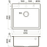 Мойка OMOIKIRI TEDORI 57-CH 4993985