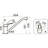 Смеситель OMOIKIRI KADO-EV 4994165
