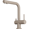 Комплект смеситель + фильтр OMOIKIRI NAGANO-SA-P + PURE DROP LITE 4055.8028P