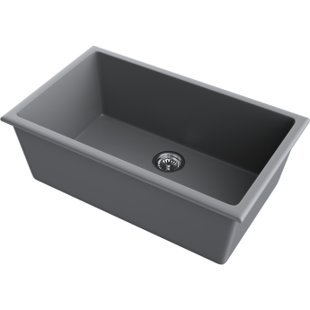 Мойка OMOIKIRI OKINOSHIMA 76-U/I-PE Natceramic/pebble