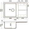 Мойка OMOIKIRI SUMI 79A-WG Artceramic/wind green 4997099