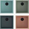 Мойка OMOIKIRI YAMAKAWA 45 INTEGRA-WG аrtceramic/wind green 4997247