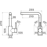 Смеситель OMOIKIRI NAKAGAWA-GB латунь/графит 4994363